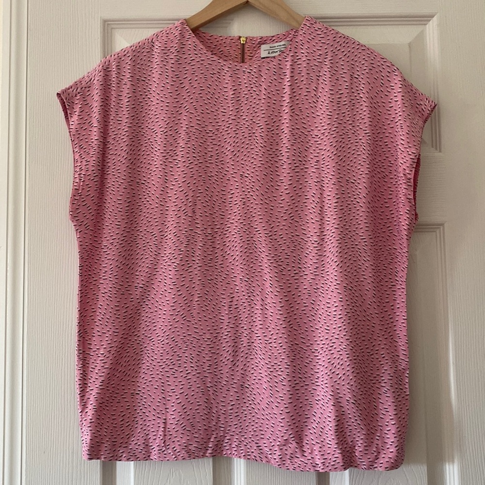 & Other Stories boxy blouse